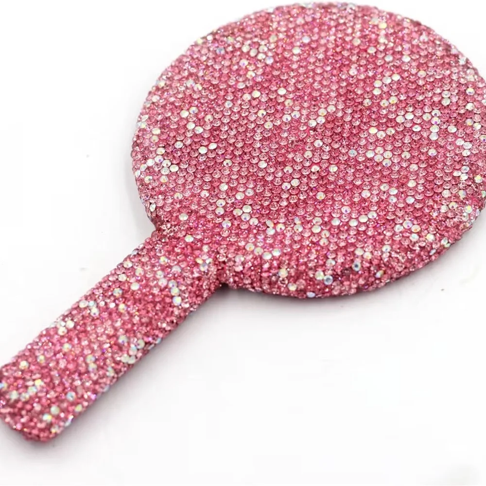 NWT Sparkling Swarovski Bling Crystal Rhinestone Mirror +Gift